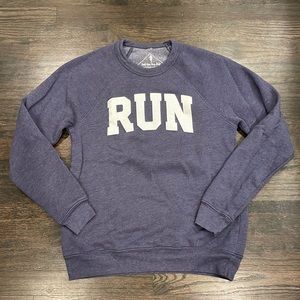 RUN crewneck sweatshirt